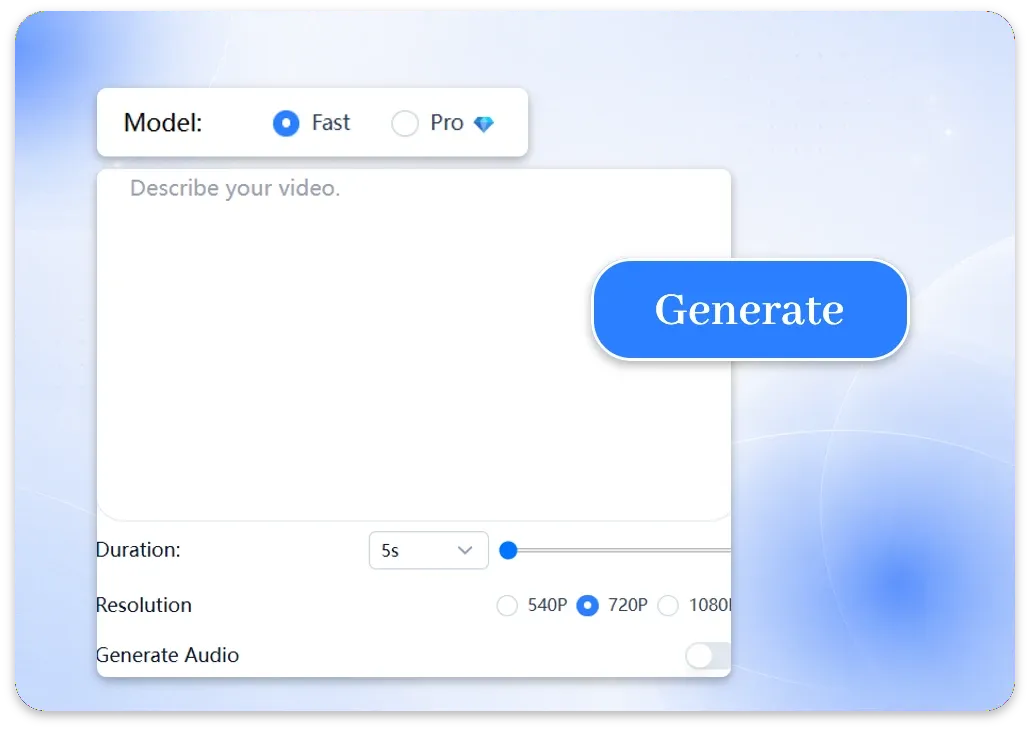 Step 2: Describe the Animation Motion