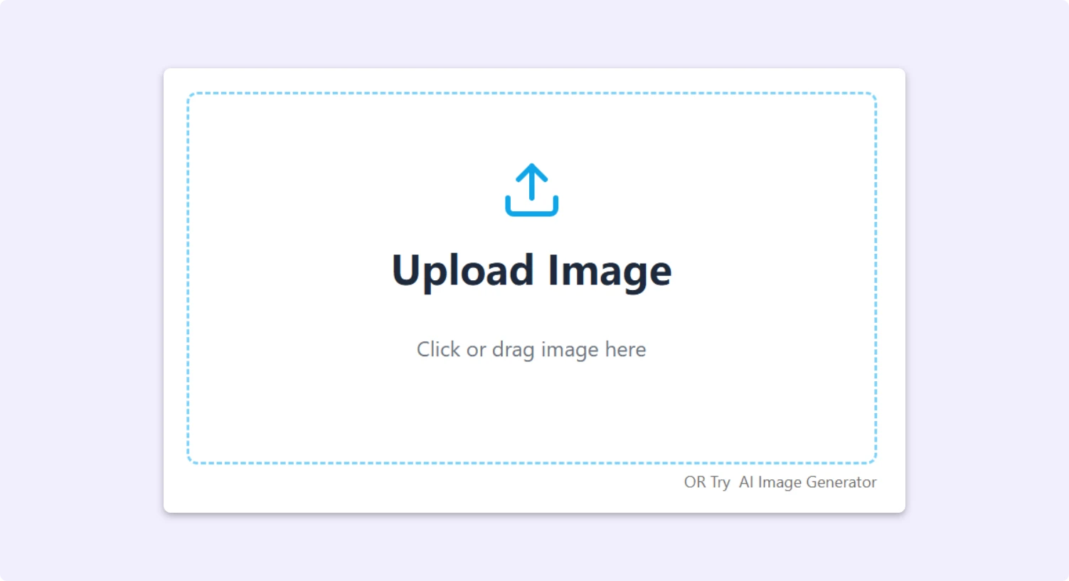 Upload an Image or Enter Text