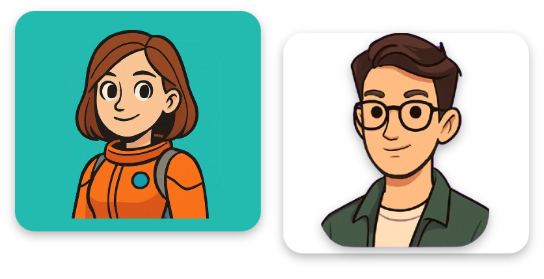 Genera un avatar virtual interesante para ti.