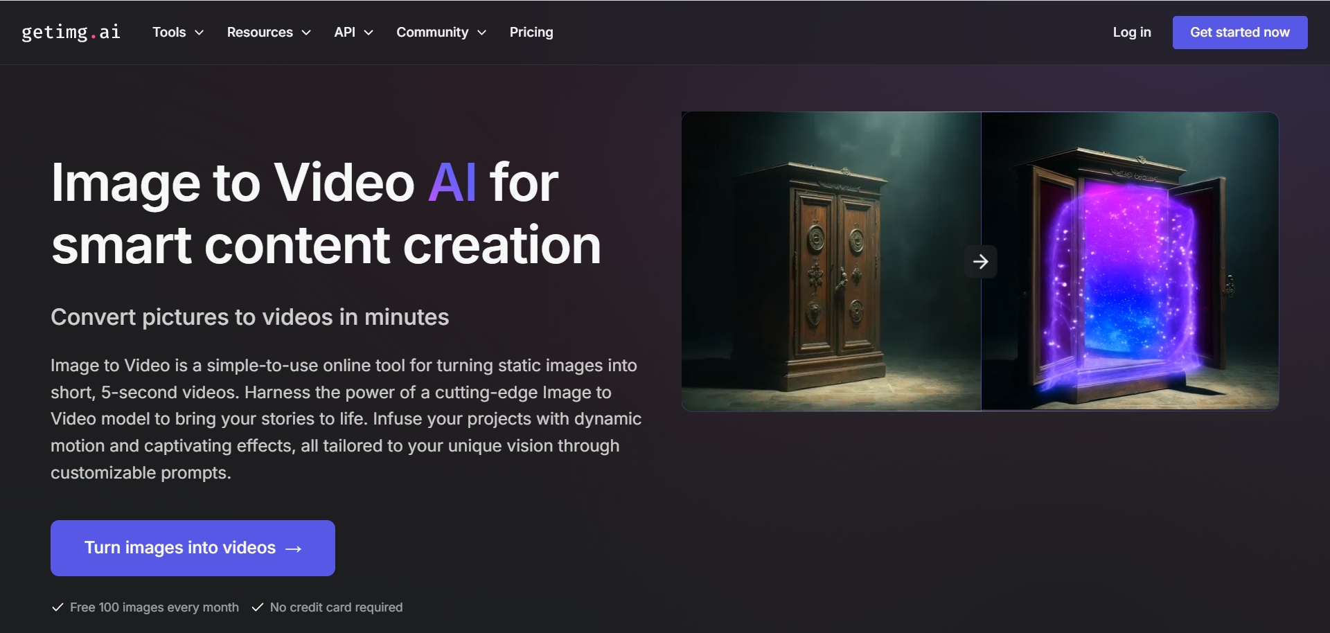 Getimg the best AI video generator-Getimg
