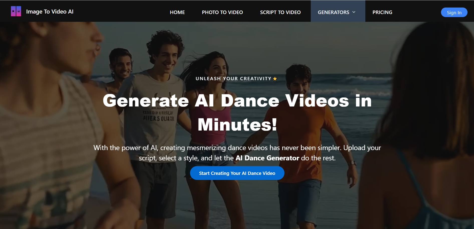 AI Dance Generator the best AI video generator-AI Dance Generator