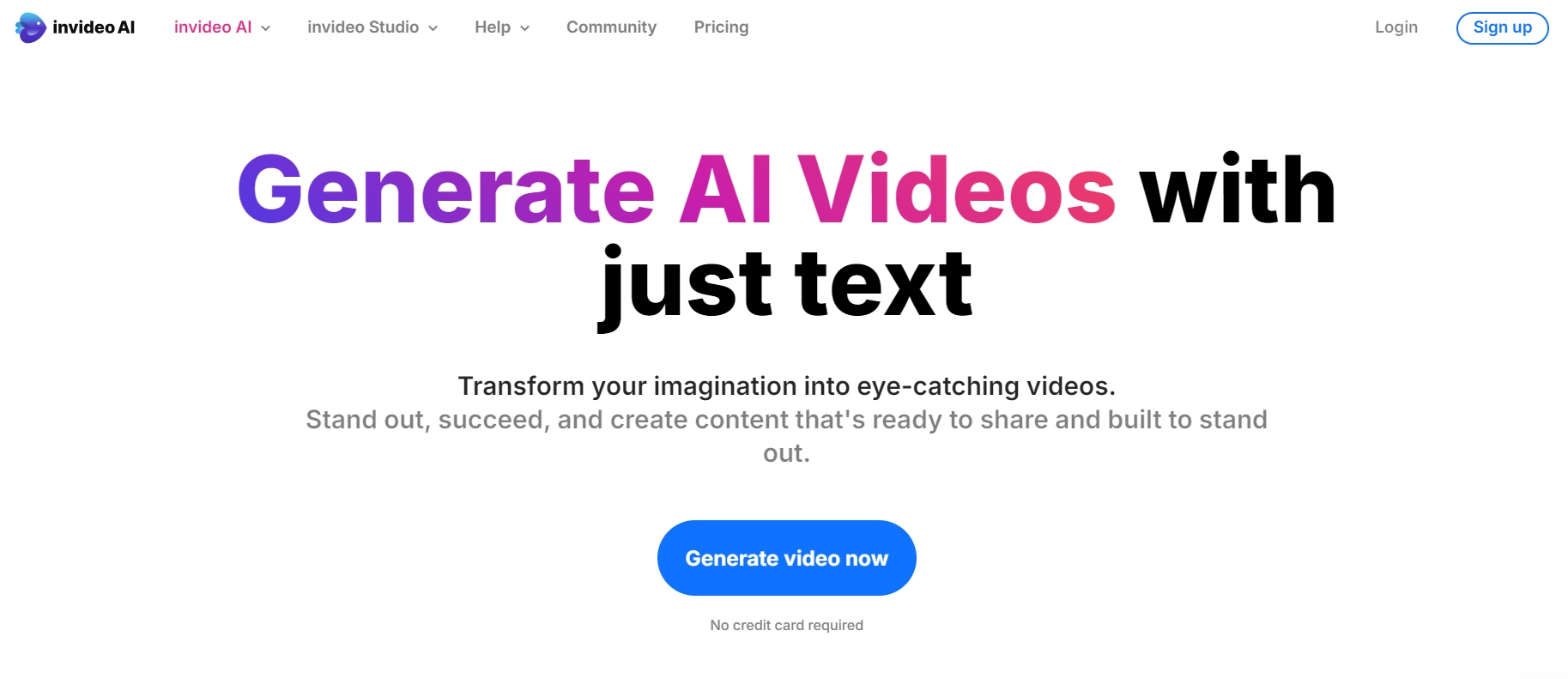 invideo the best AI video generator-invideo