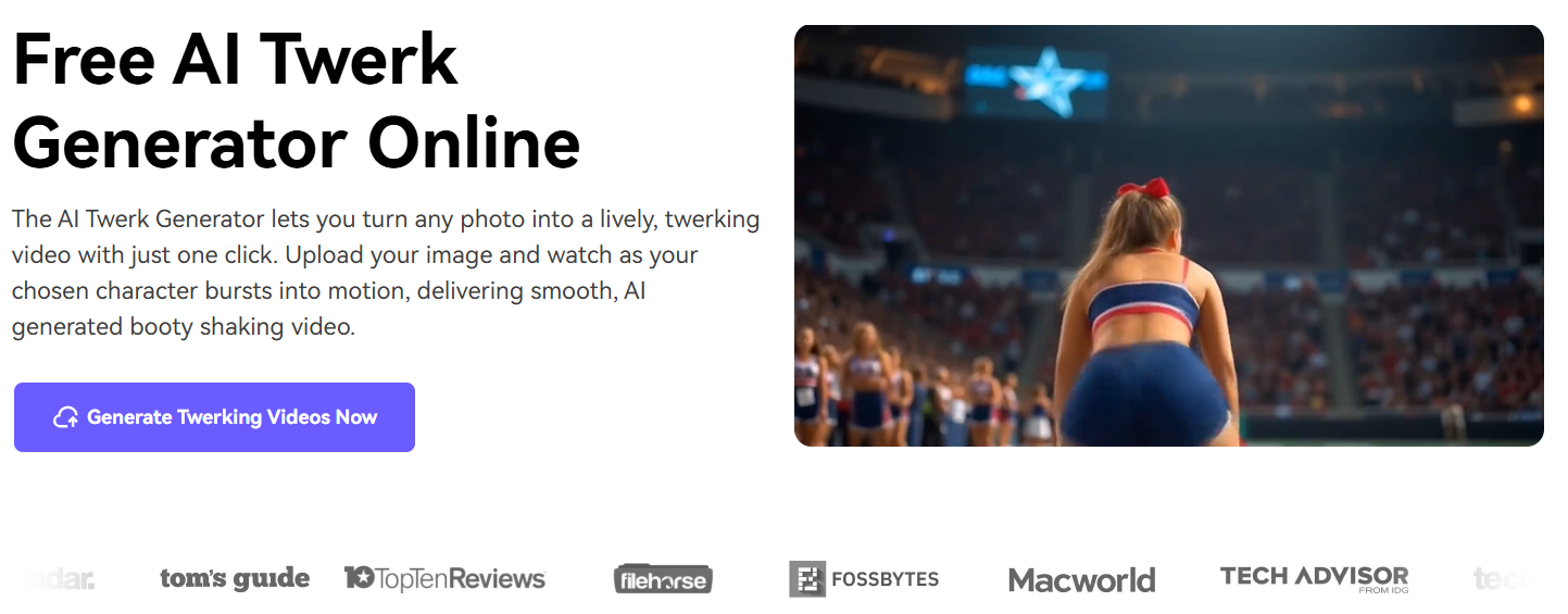Media (Wondershare) - AI twerk generator