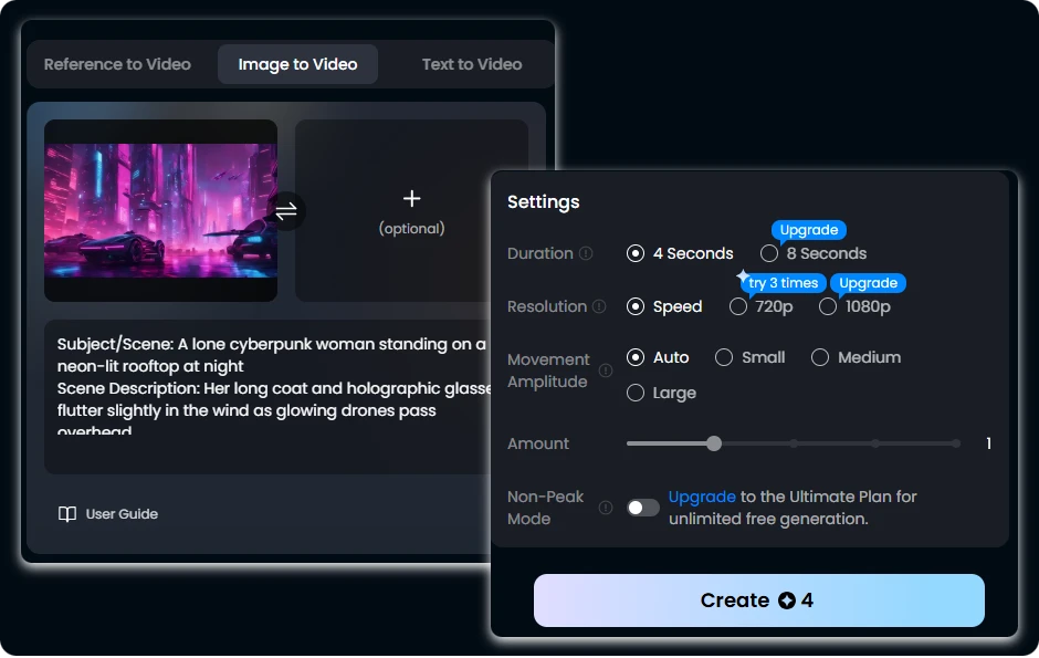 Use Vidu Studio AI - Step 2 Set Video Parameters