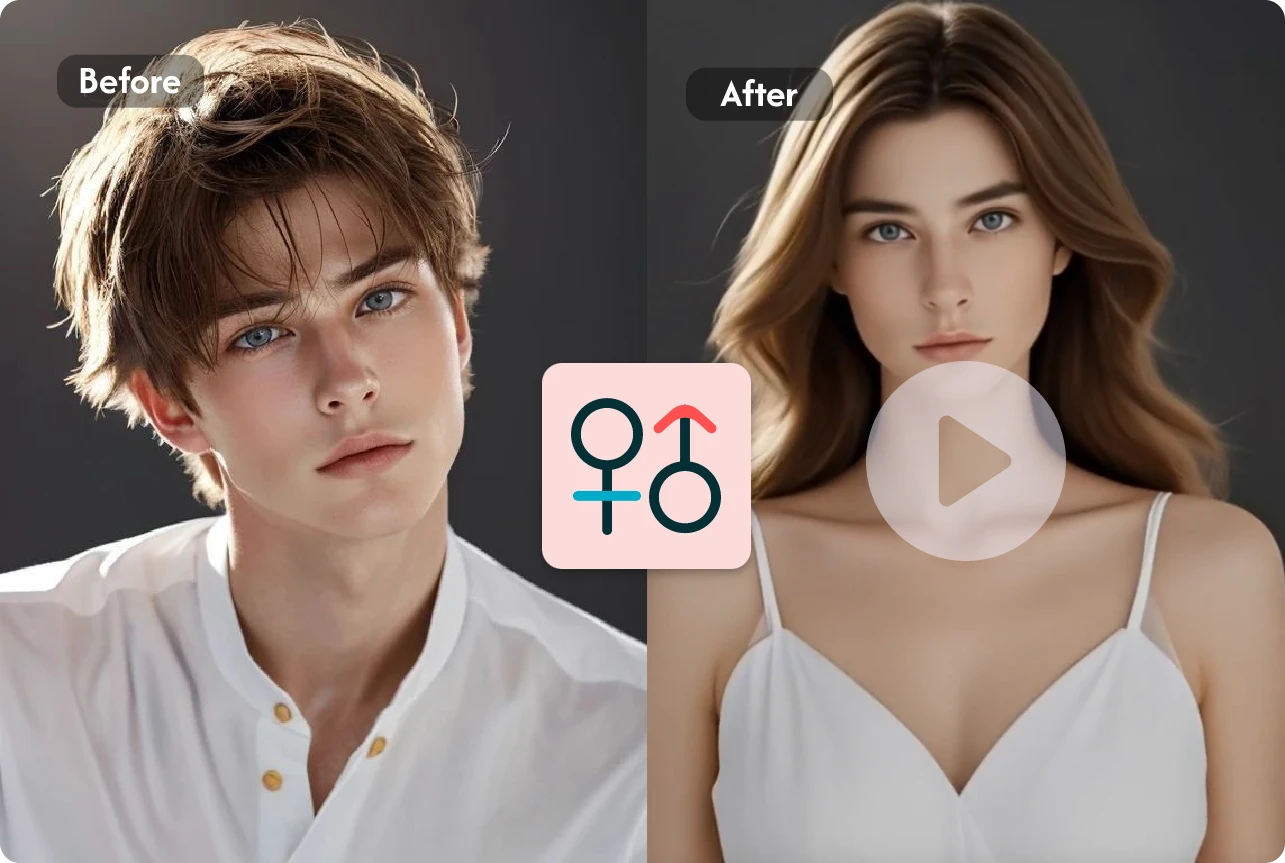 The expression transition is natural and realistic The expression transition is natural and realistic