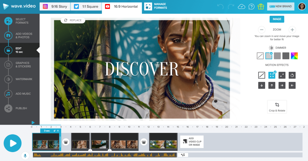 Wave.video AI video generator