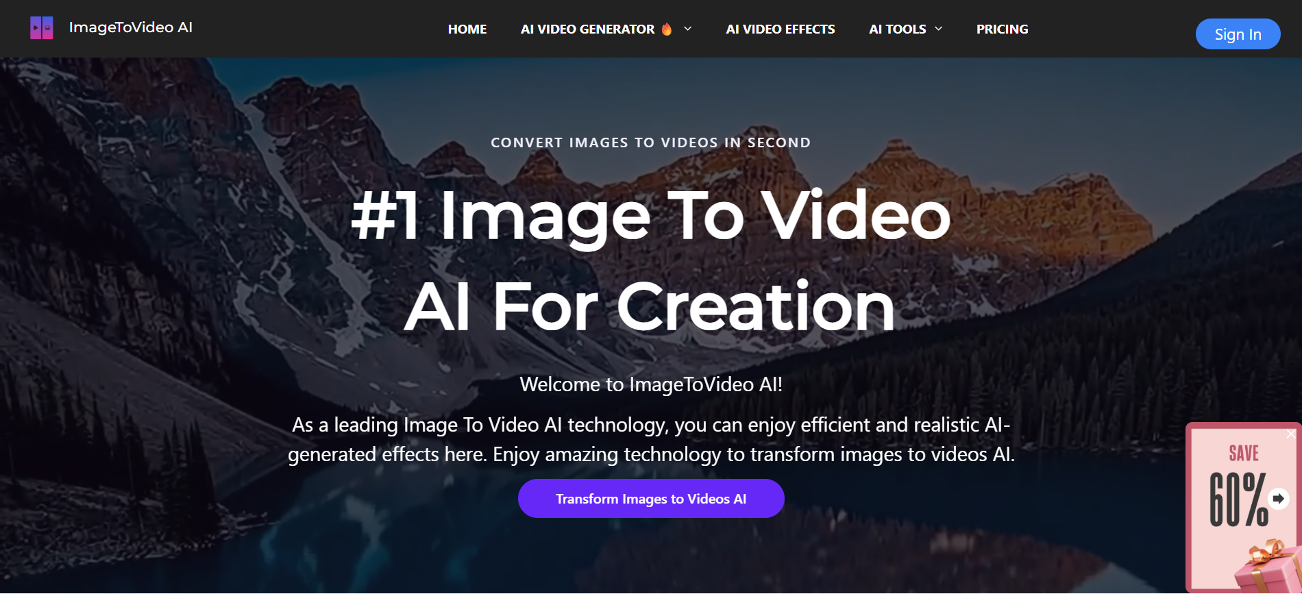 ImageToVideo AI is a Picture to Video AI tool based on artificial intelligence technology. ImageToVideo AI is a Picture to Video AI tool based on artificial intelligence technology.
