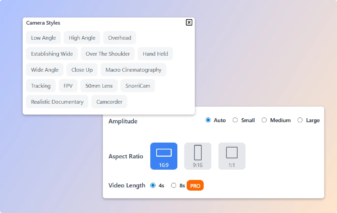 Step 2: Choose Animation Style & Video Effects