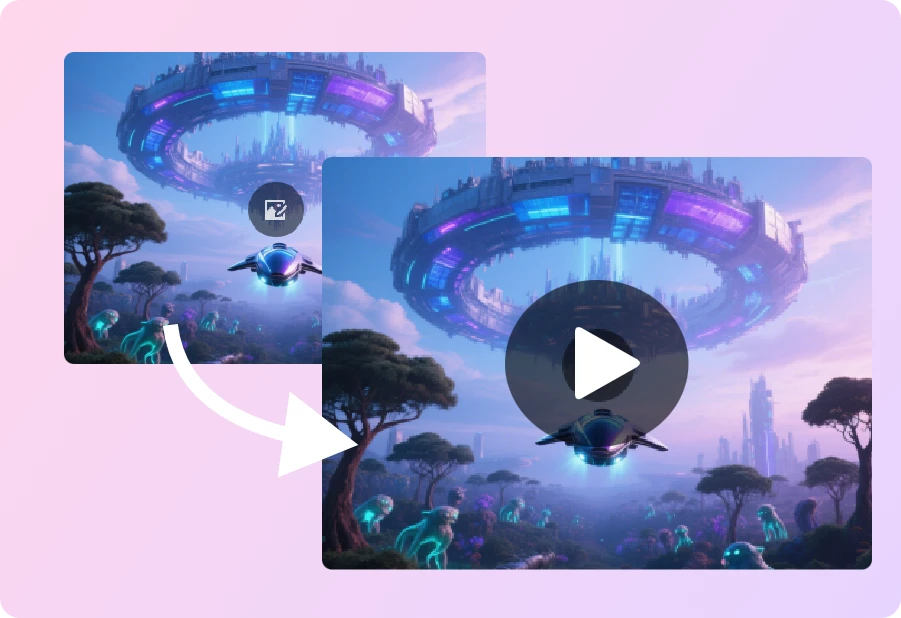 Step 3 Convert to video with AI