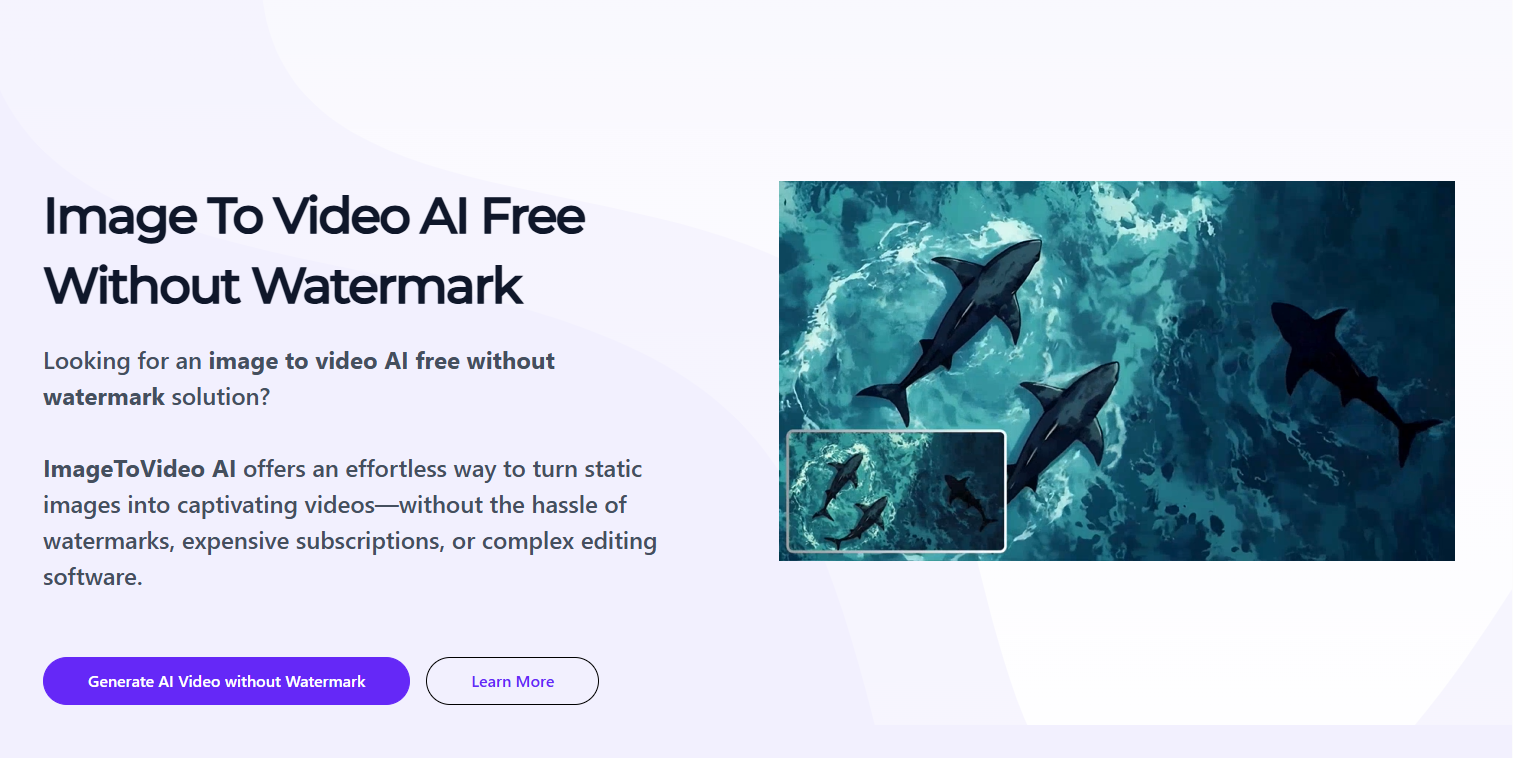 image to video aI free without watermark