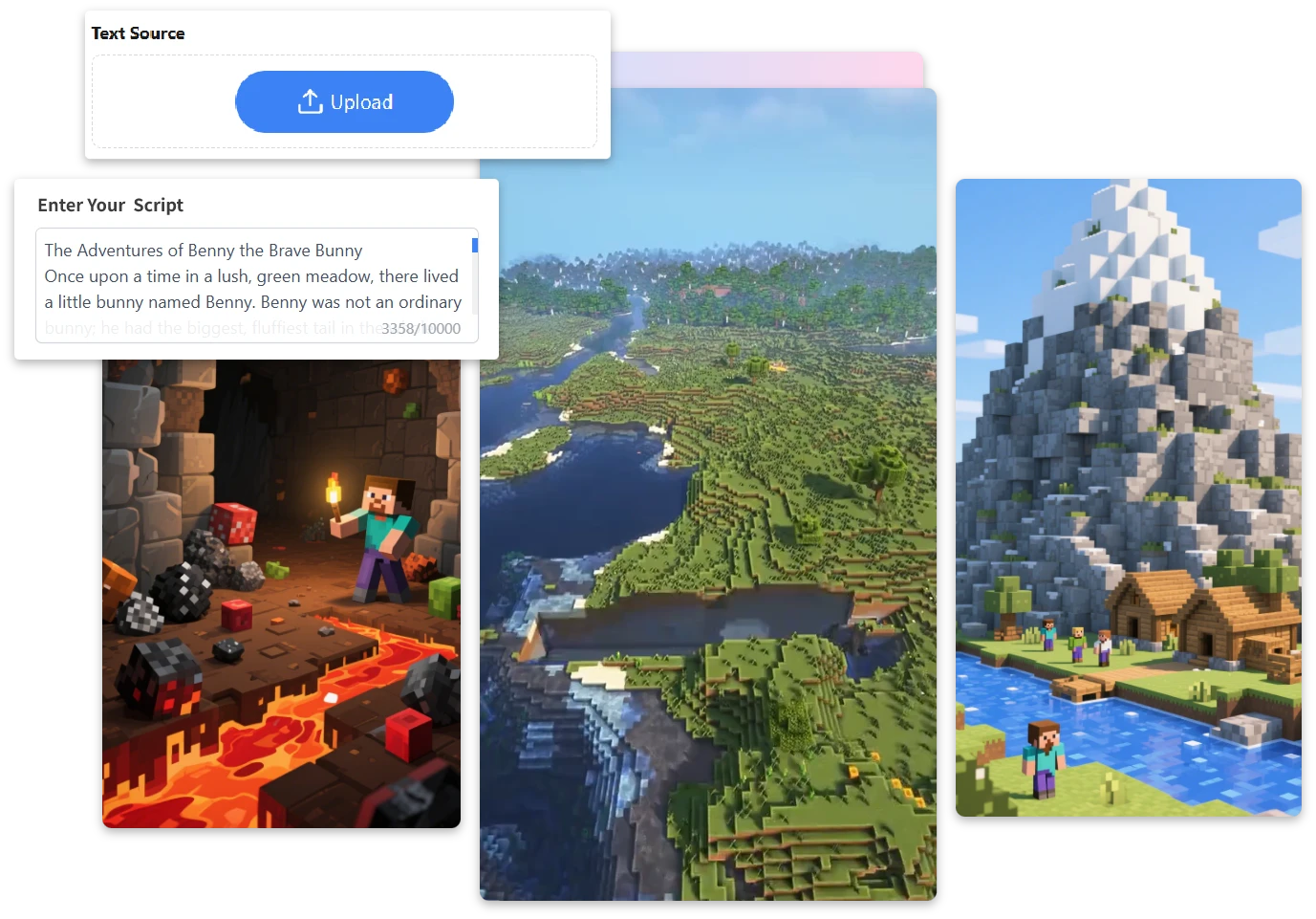 Minecraft Parkour Video Generator