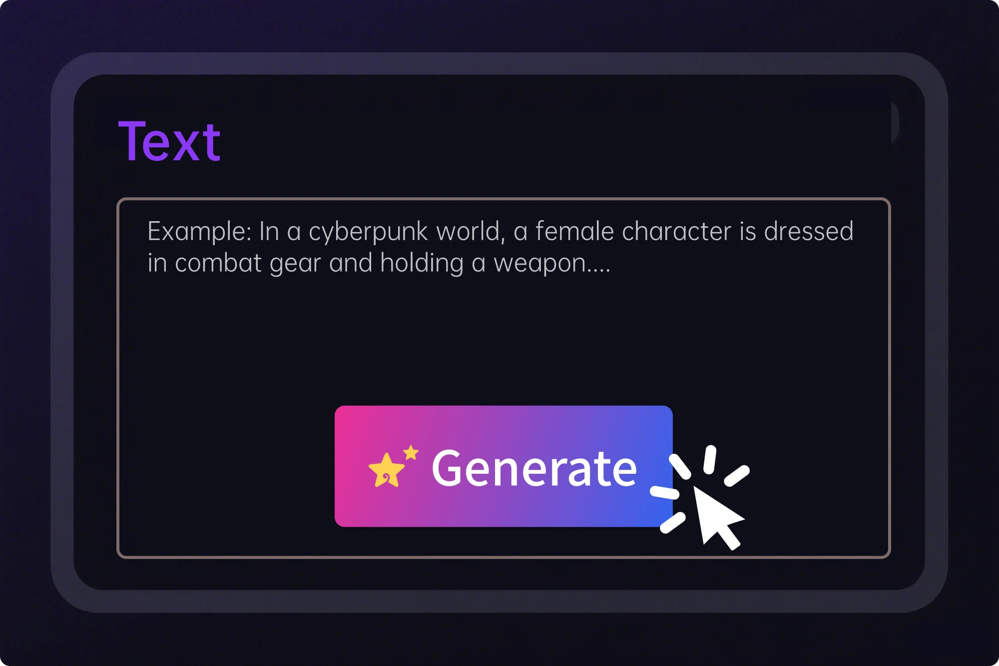 Step 1: Enter Your Character Prompt