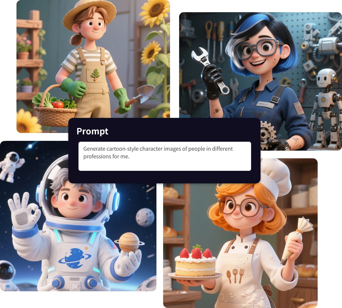 Create Unique AI Characters in Seconds