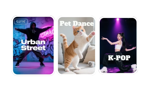 Versatility in Styles with AI Dance Generator Versatility in Styles with AI Dance Generator