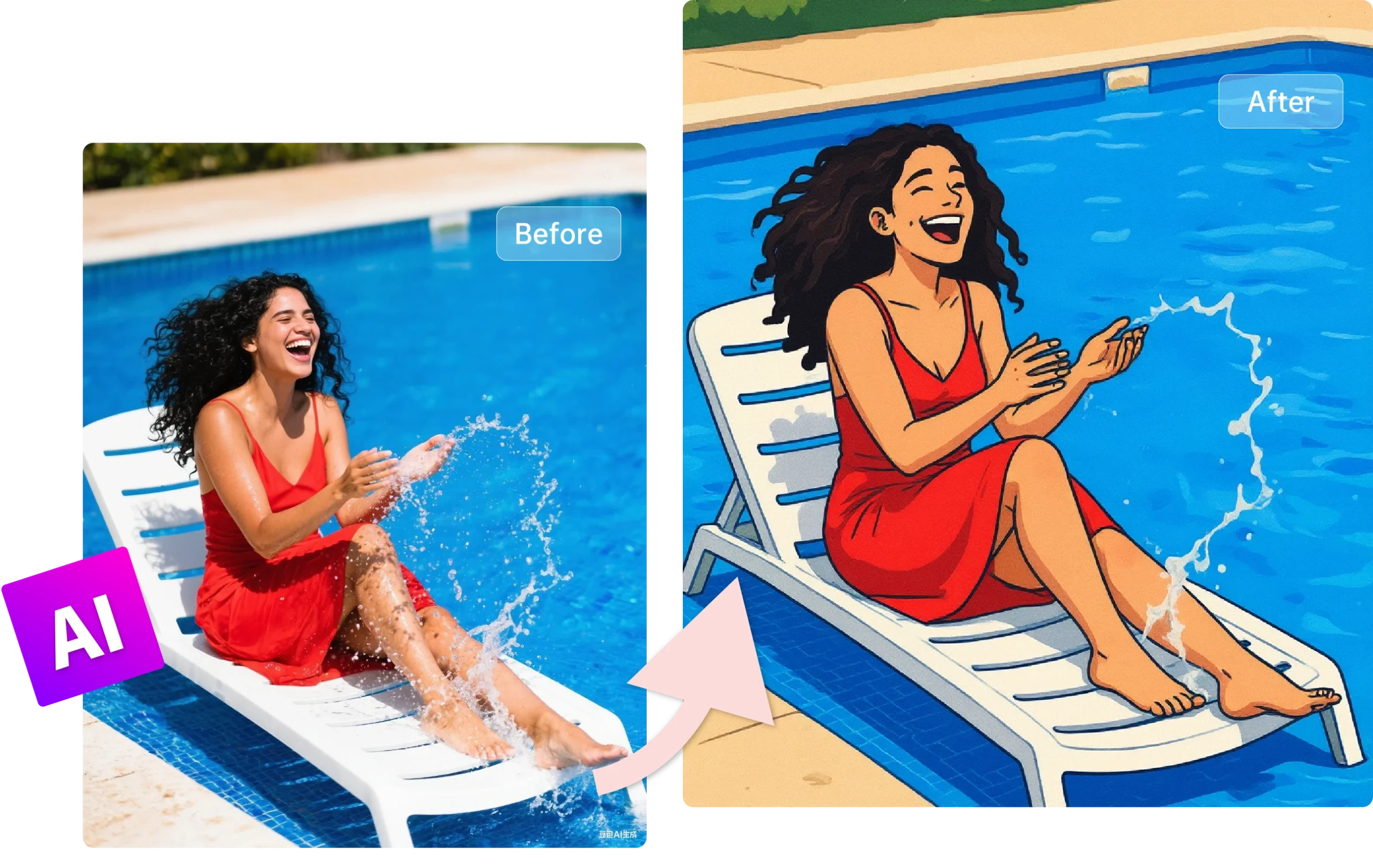 a cartoon avatar created with an AI Cartoon Generator instantly captures attention