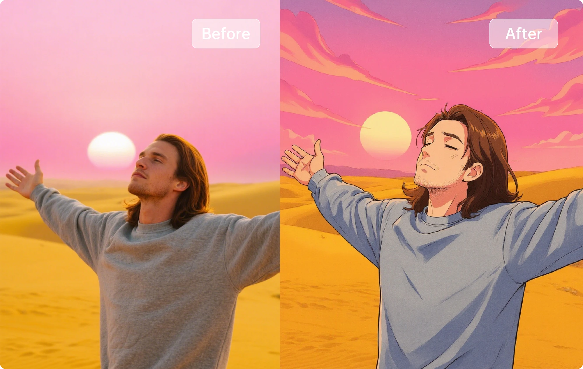 With an AI Cartoon Generator, you skip the waiting and the cost