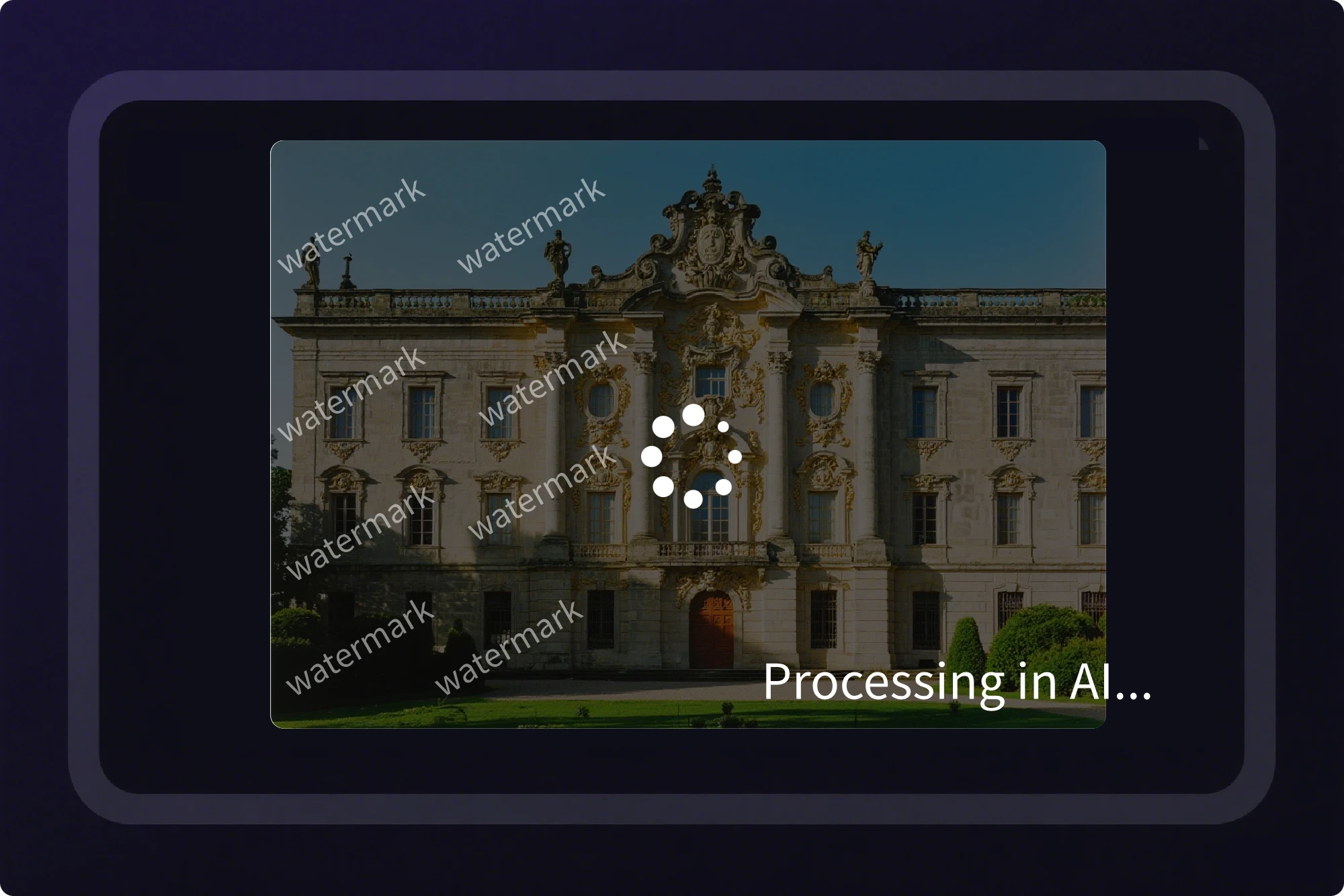 Step 2: Select the watermark area & Click “Remove”