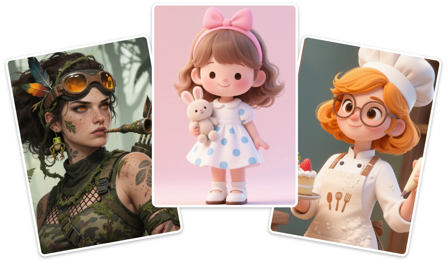 AI Character Creator in Different Styles