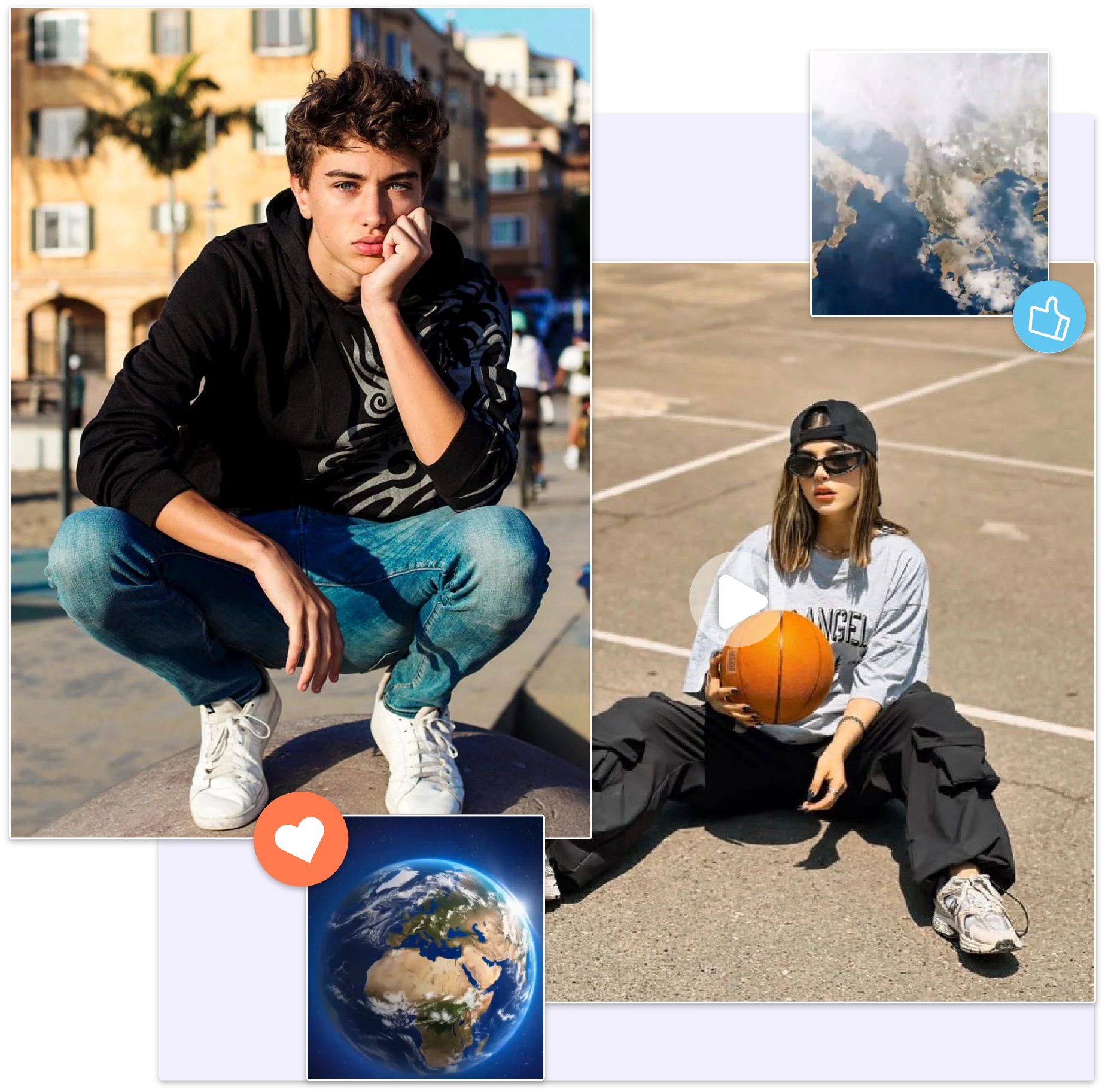 Social Media Growth with Earth Zoom Out Videos
