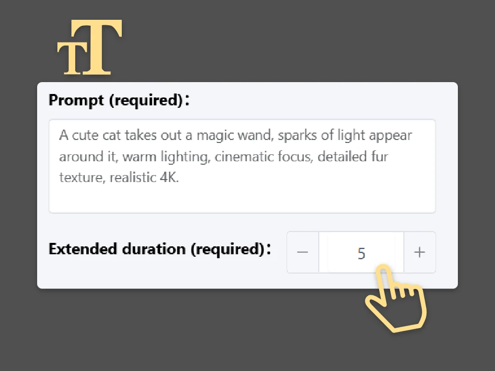 2. Enter Your Prompt