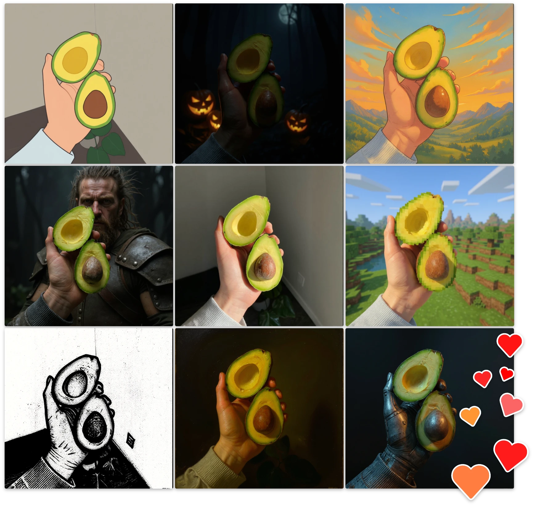 Create 9 Distinct Styles from One Photo — Go Viral on Social Media