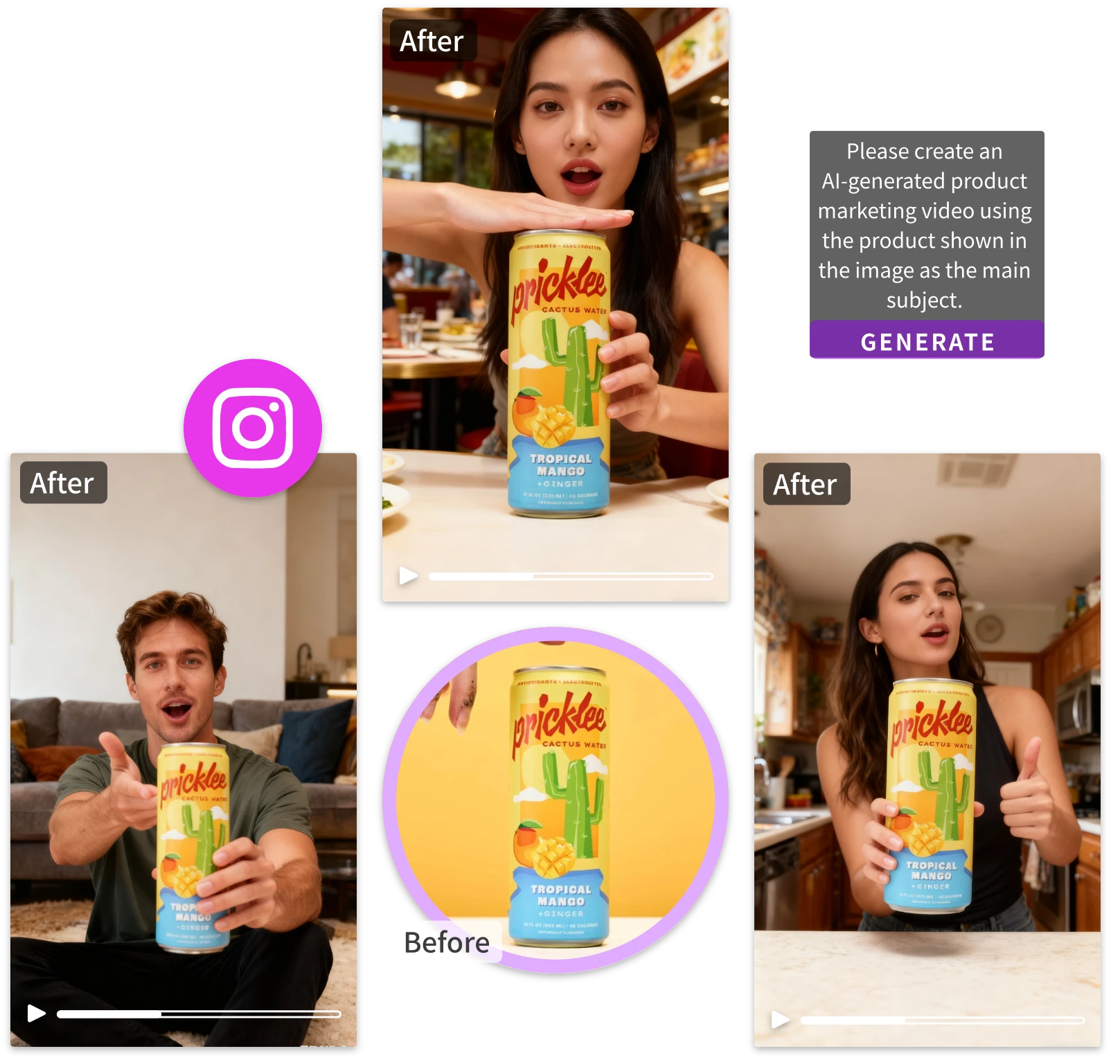 Create Cosmetic UGC Ads Instantly