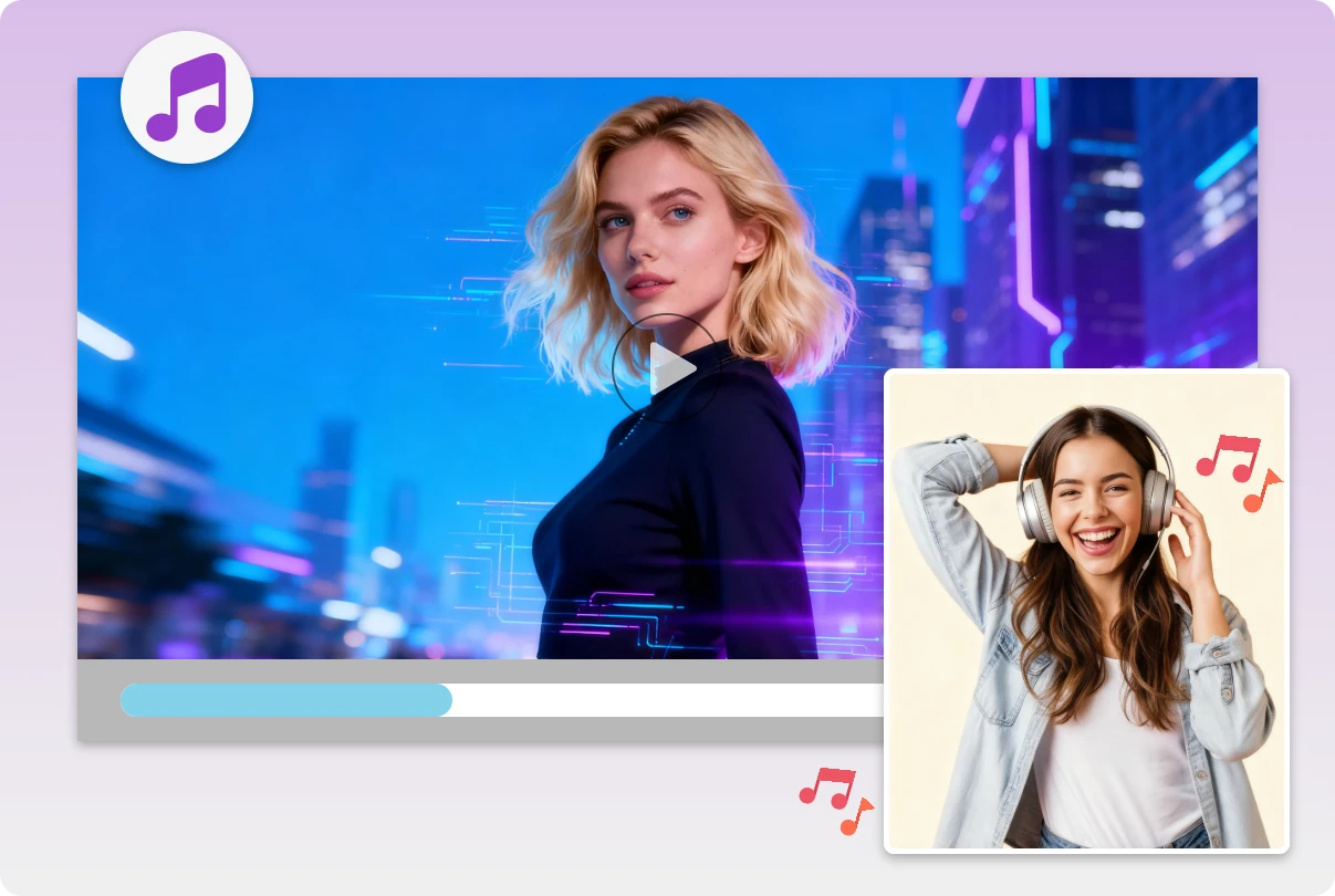 video-sound Other AI Videos Are Silent. Ours Speak.