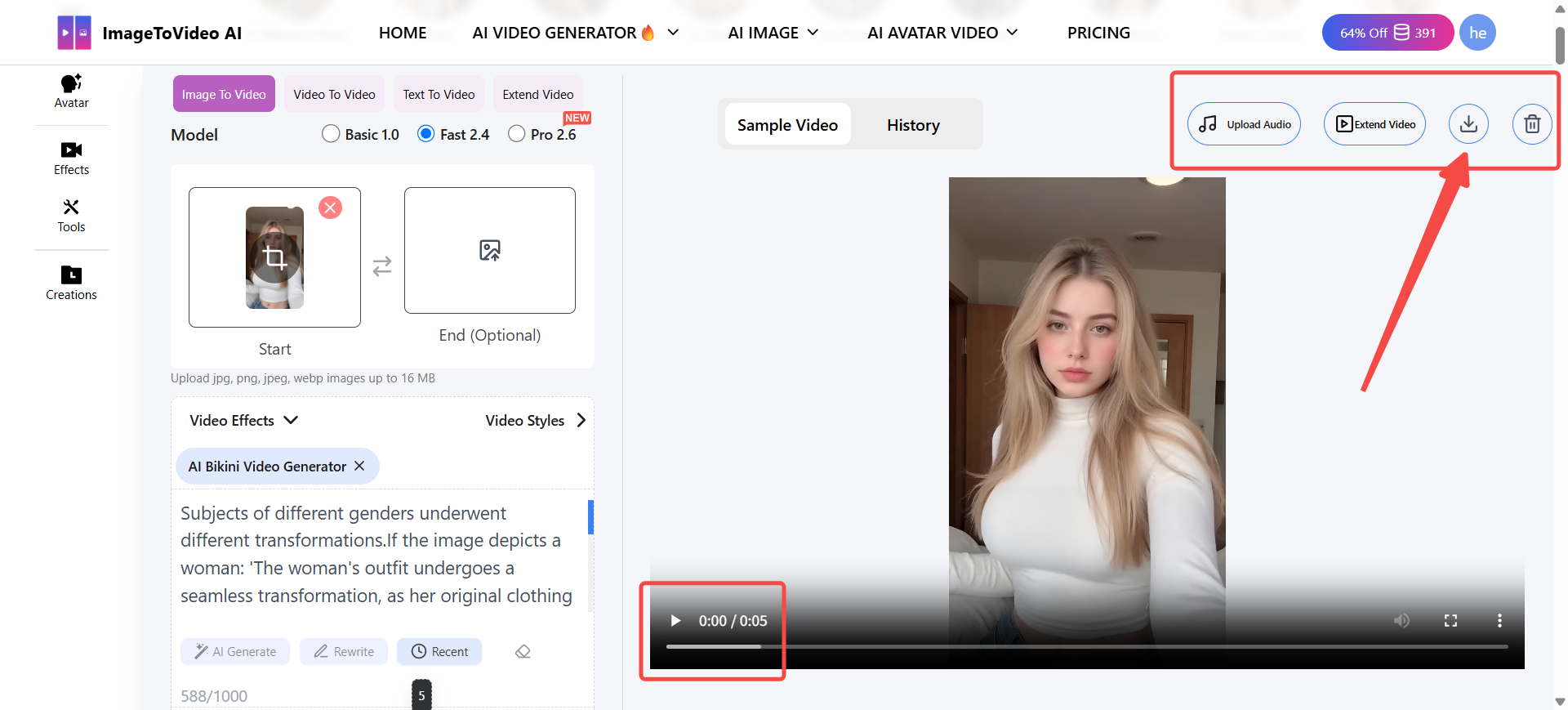 Step 3: Preview, Download, and Improve Your Results