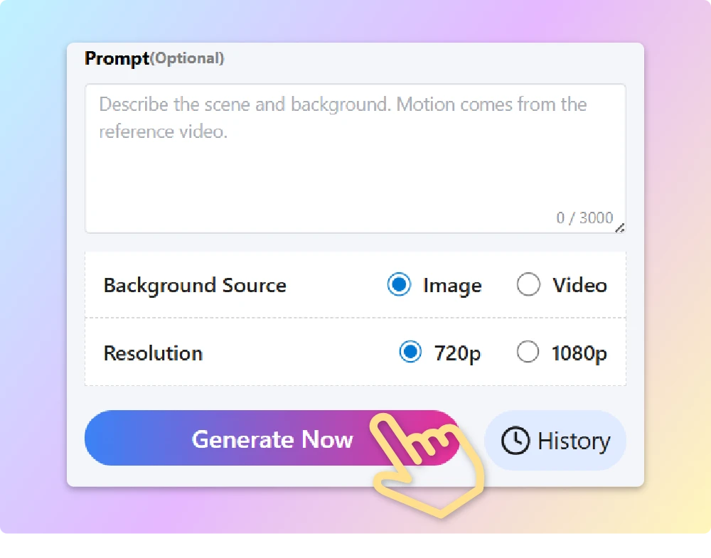 Step 2  Click Generate