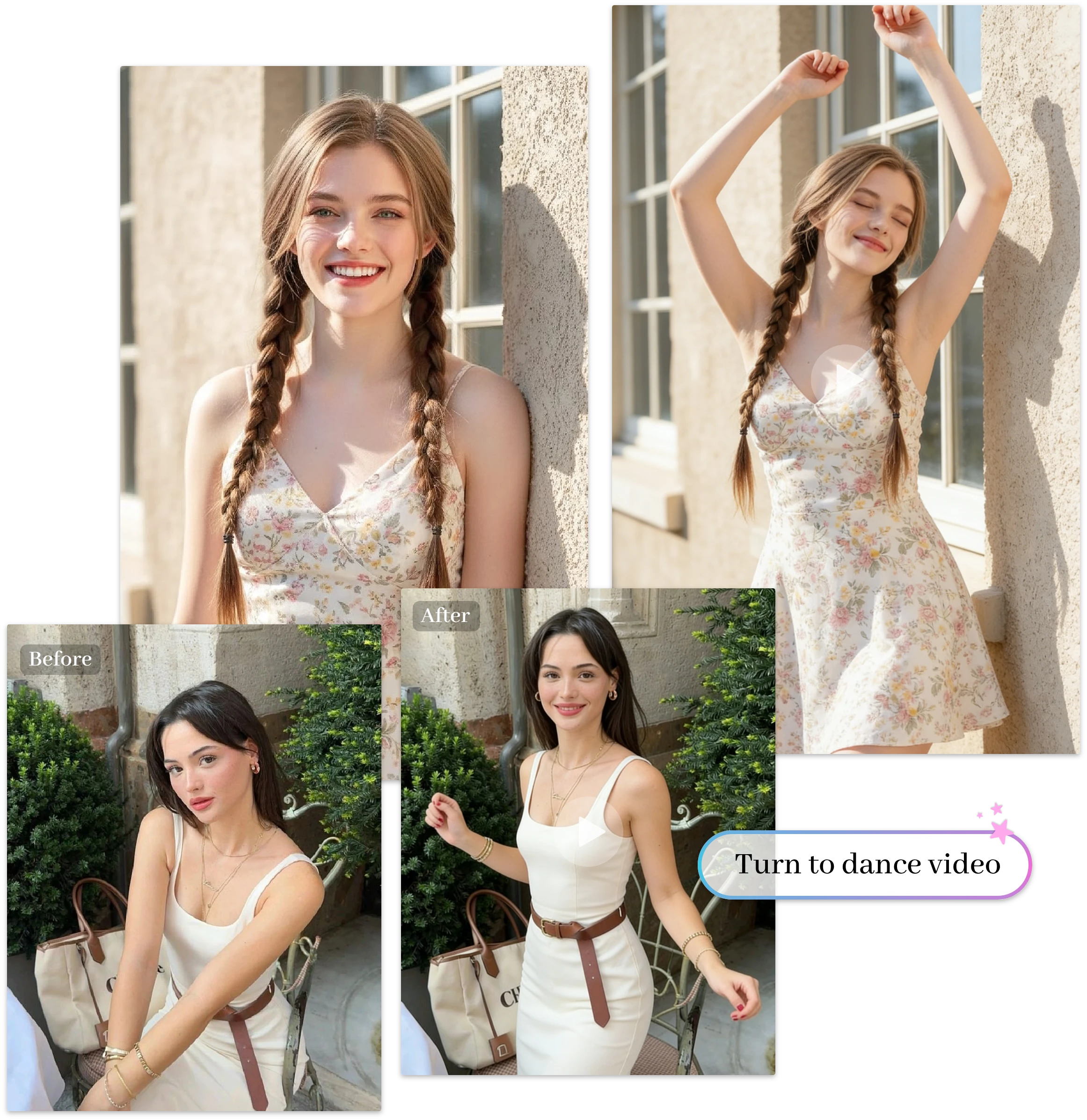 组 1555 Animate a Picture in Seconds — No Skills, Just AI