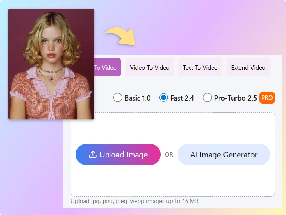 Step 1: Upload Your Image or Enter Text