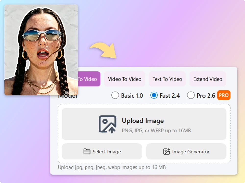 Step 1 Upload & Crop An Image
