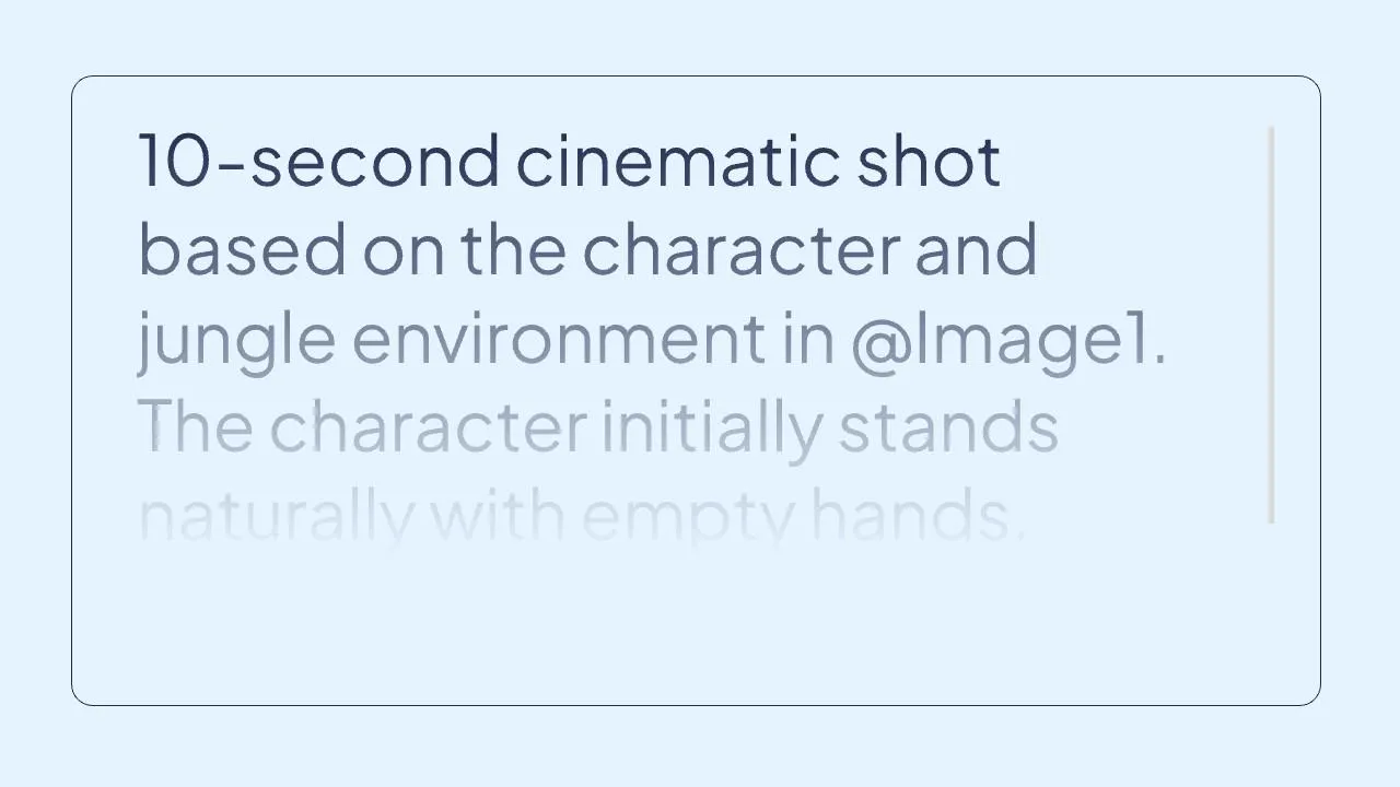 Write a Seedance 2.5 video prompt