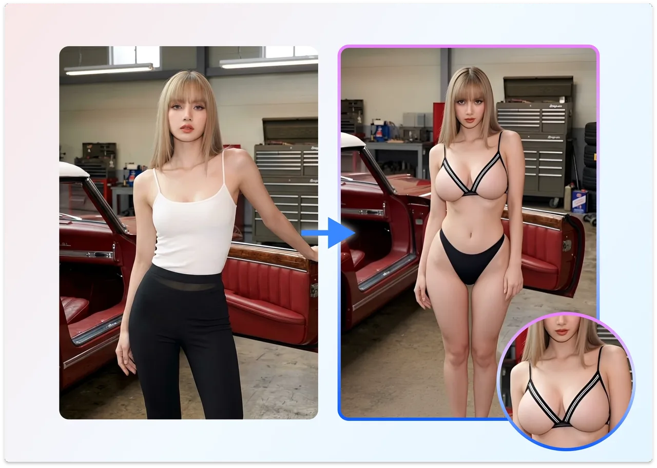 Turn Bikini Photos into Product Videos